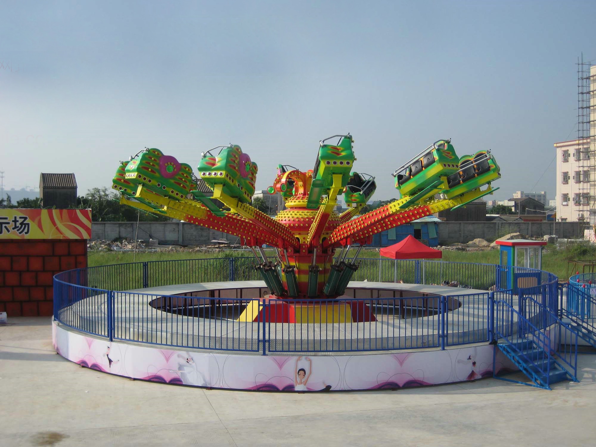 Máquinas de salto de 36 asientos, atracciones emocionantes a la venta