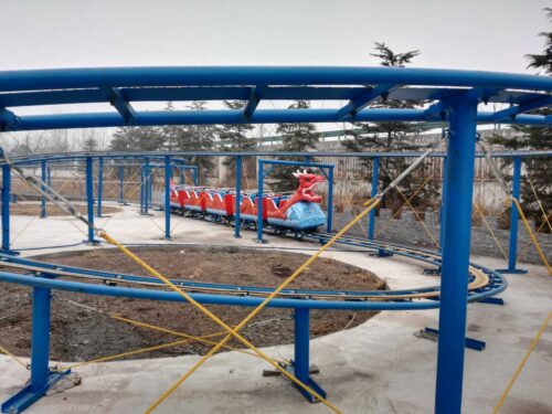 Montaña rusa faraón de 18 asientos, atracciones de carnaval a la venta