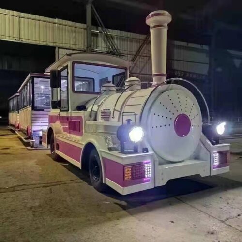 Paseos en carnaval en tren eléctrico sin rieles de 70 asientos a la venta