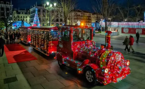 Paseos en carnaval en tren escénico vintage de 72 asientos a la venta