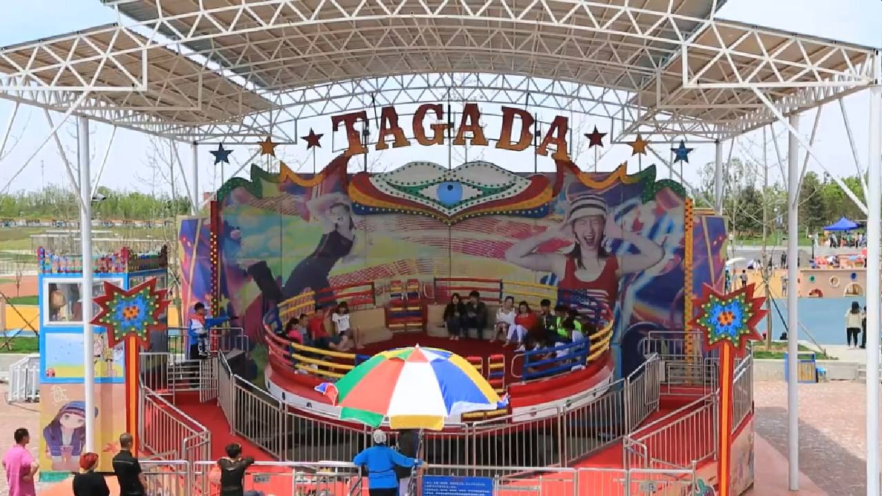 Venta de atracciones de carnaval Break Dance de 18 asientos